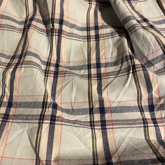 Merona Plaid/Light Blue Cotton Halter Dress - Picture 3 of 6